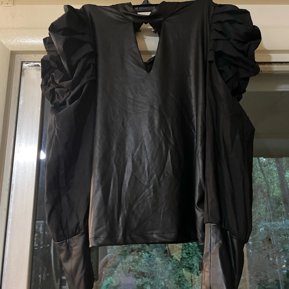 Elegant Black Women's Top